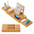 Expandable Bamboo Bathtub Tray
