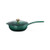 2.25qt Holly Collection Cast Iron Saucier w/ Gold Knob Artichaut