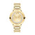 Ladies BOLD Evolution 2.0 Gold-Tone Crystal Stainless Steel Watch Gold Dial