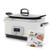 Elite 14-in-1 6qt Slow Cooker Cloud Cream