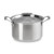 4qt Essential Stainless Steel Deep Round Stockpot w/ Lid