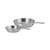 2pc Essential Stainless Steel Fry Pan Set