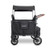 W Luxe Pro Stroller Wagon - 2-Seater Jet Black