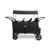 W Luxe Pro Stroller Wagon - 6-Seater Jet Black