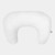 Boppy New Bare Naked Nursing Pillow Gray Geo Dinos