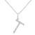 Initial Diamond Necklace-T