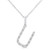 Initial Diamond Necklace-U