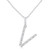 Initial Diamond Necklace-V