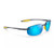 Ho'okipa Ultra Polarized Sunglasses  Matte Dark Blue Frame  Blue Hawaii Lens