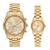 Lexington His & Hers Gold-Tone Stainless Steel Watch Set