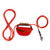 Hitch Hiker Portable Hitch & Leash Combo Red Currant