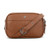 Mobile Solution 2 Leather Crossbody Cognac