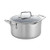 Clad CFX 6qt Stainless Steel Nonstick Ceramic Dutch Oven