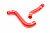 GrimmSpeed 02-07 Subaru WRX / 04-07 Subaru STi / 02-05 Subaru Impreza Radiator Hose Kit - Red - 405329