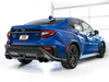 AWE Tuning 22-25 Subaru VB WRX Touring Edition Axleback Exhaust - Diamond Black Tips - 3015-43424 Photo - Mounted