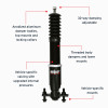 Air Lift Performance 15-23 Ford Mustang S550/24-25 S650 Air Suspension Rear Kit - 76507 Features and Benefits