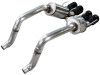 AWE Tuning 09-13 Chevrolet Corvette 6.2L Touring Edition Axle-back Exhaust w/ Diamond Black Tips - 3015-43662 Photo - out of package