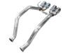 AWE Tuning C6 Chevrolet Corvette Z06/ZR1 Track Edition Axle-back Exhaust w/ Chrome Silver Tips - 3020-42606 Photo - out of package