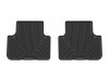 WeatherTech 17-25 Audi Q7 2nd Row Rear All-Weather Floor Mats - Black - W692 Photo - Primary