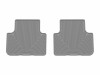 WeatherTech 17-25 Audi Q7 2nd Row Rear All-Weather Floor Mats - Grey - W692GR Photo - Primary