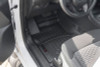 WeatherTech 24-25 Ford Ranger 1st Row Front FloorLiner for Vinyl Floors - Black - 4418921V Photo - Mounted