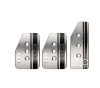 Sparco Pedal Set Settanta Short Silver - 037879IT01 Photo - Primary