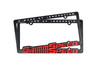 GrimmSpeed License Plate Frame (Pair) - 111002
