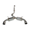 REMARK Elite Spec CatBack Exhaust, Toyota GR86 / Subaru BRZ 2022+, Stainless Steel Tip Cover - RK-C2063T-04