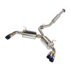 REMARK Sports Touring CatBack Exhaust, Toyota GR86 / Subaru BRZ 2022+, Burnt Stainless Tip - RK-C4063T-04T