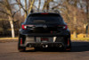 Rally Armor 2023 Toyota GR Corolla Black UR Mud Flap w/ Red Logo - MF89-UR-BLK-RD User 1