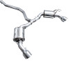 AWE Tuning 2022+ Honda Civic Si FE1 FWD Touring Edition Catback Exhaust - Dual Chrome Silver Tips - 3015-32331 Photo - out of package