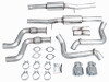 AWE 2023 Nissan Z RZ34 RWD Track Edition Catback Exhaust System w/ Chrome Silver Tips - 3020-32400 Photo - out of package