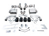 AWE 2023 C8 Corvette Z06 SwitchPath Cat-Back Exhaust - Diamond Black Tips - 3025-43906 Photo - out of package