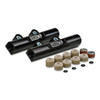 IAG Performance PTFE Fuel System Kit w/ FIC Injectors Aeromotive FPR Black IAG Fuel Rails 08-14 WRX 08-21 STI - IAG-AFD-2334BK