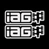 IAG Performance 20 Inch Matte White Die Cut Sticker - Sold as 1 Pair - IAG-AWS-1220MWH-PR