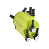 IAG Performance Air Oil Separator AOS 2022+ Subaru WRX VB Neon Yellow IAG-ENG-7188NY Bottom View