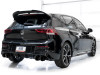 AWE MK8 Volkswagen Golf R 3in Touring Edition Quad Exhaust - Diamond Black Tips - 3015-43658 Photo - Mounted