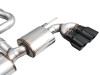 AWE MK8 Volkswagen Golf R 3in Touring Edition Quad Exhaust - Diamond Black Tips - 3015-43658 Photo - out of package