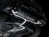AWE MK8 Volkswagen Golf R 3in Track Edition Quad Exhaust - Diamond Black Tips - 3020-43658 Photo - Mounted