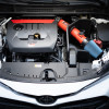 Injen 23-25 Toyota GR Corolla L3-1.6L Turbo Wrinkle Red Short Ram Cold Air Intake - SP2082WR Photo - Mounted