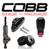 COBB Tuning 02-07 Subaru WRX 5MT Stg 1+ Drivetrain Pkg w/Wide Barrel Shifter (Tall Weighted Knob) - 212X01P-TW-BK Package COBB Tuning 02-07 Subaru WRX 5MT Stg 1+ Drivetrain Pkg w/Wide Barrel Shifter (Tall Weighted Knob) - 212X01P-TW-BK Package