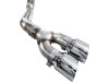 AWE 21-25 Ford F150 (14th Gen Reg Cab) Cat-Back Exhaust - 4.5in Dual Side Exit Chrome Tips - 3015-32145 Photo - out of package