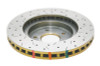 DBA 8/98+ Nissan Skyline R34 GTT Front Crossdrilled Slotted 4000 Series Rotor - DBA42304XS Photo - Close Up