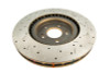 DBA 08+ EVO X Front Drilled & Slotted 4000 Series Rotor - DBA42224XS Photo - Close Up