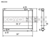 Koyo 09-13 Nissan GT-R 3.8L (AT) Radiator - HH022360 Photo - Primary