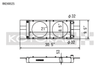 Koyo Honda Universal Pocket Radiator - RH249525 Photo - Primary