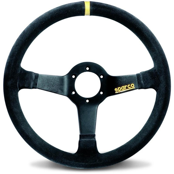 Sparco Steering Wheel 345 Suede Black - 015R345MSN