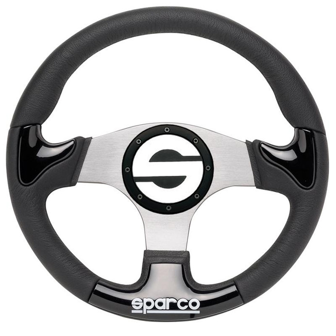 Sparco Steering Wheel P 222 Black - 015THPUNR345 Photo - Primary