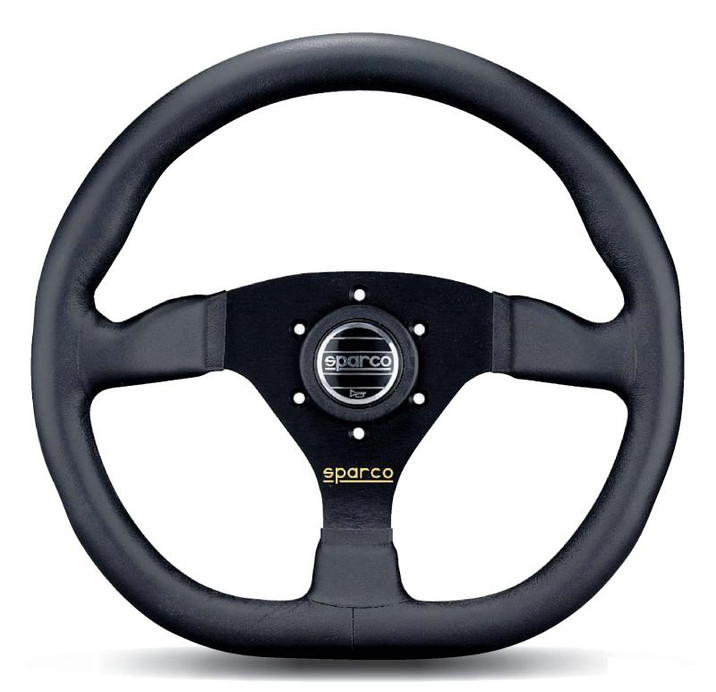 Sparco Steering Wheel L360 Ring Suede Black - 015TRGS1TUV Photo - Primary
