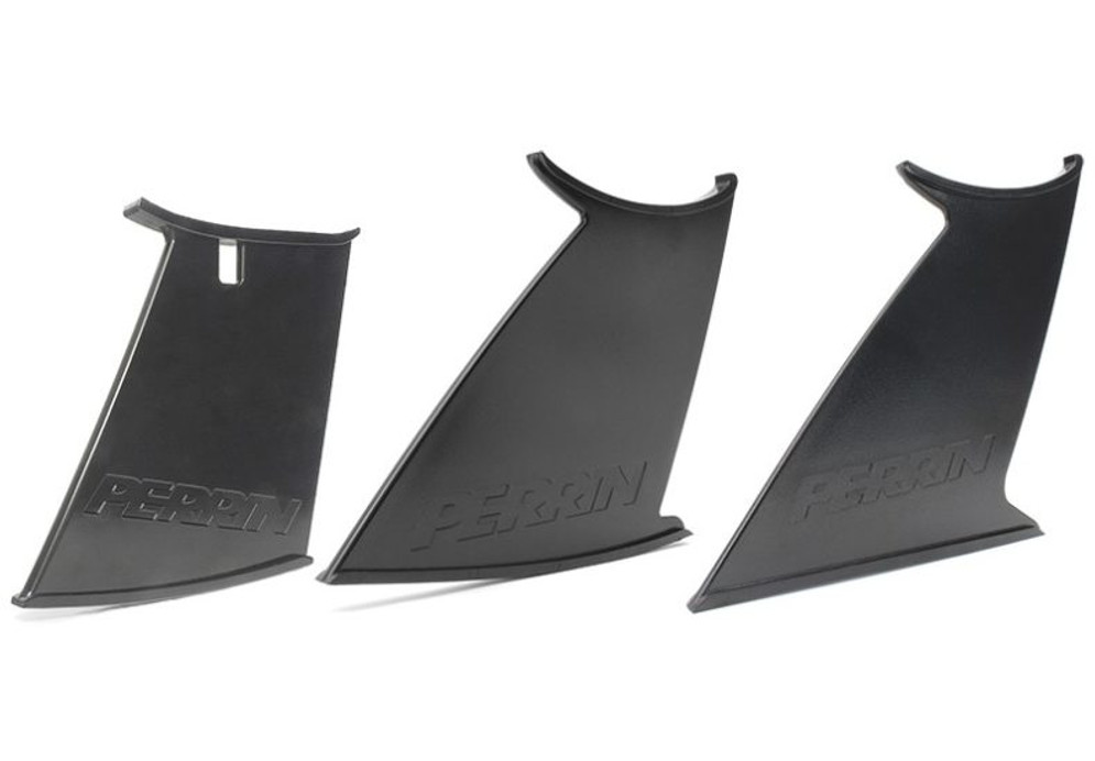 Perrin STi Black Plastic Wing Support - PSP-BDY-100BK